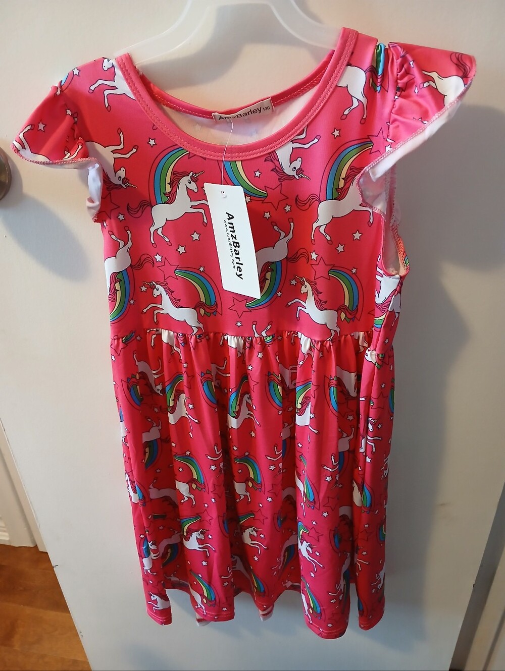 6t Pink Unicorn Dress